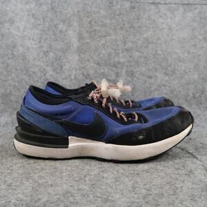 Nike Shoes Kids 5 Sneakers Waffle One Racer Blue Black Athletic Trainer Youth